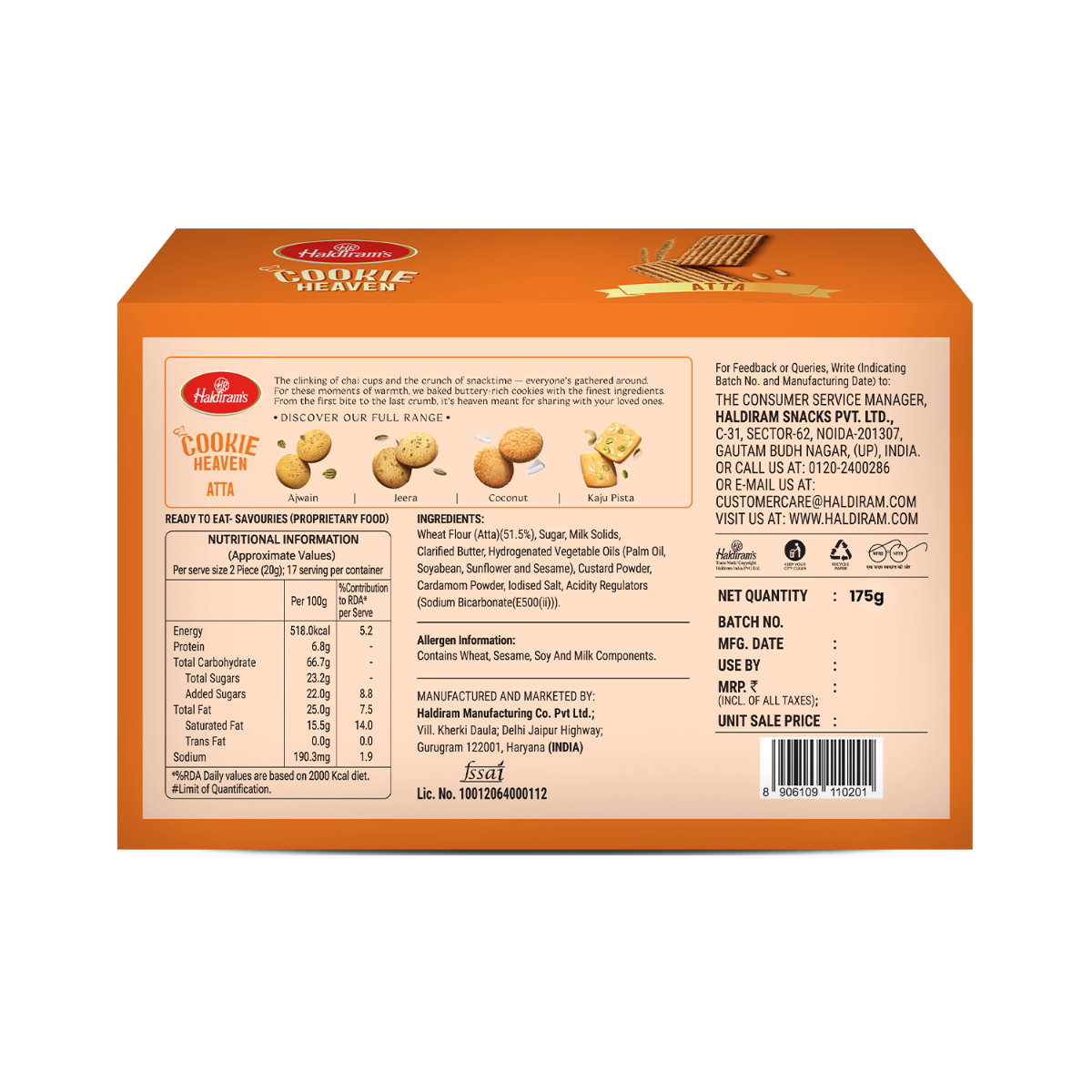 Atta Cookies (175 g) - Image 2