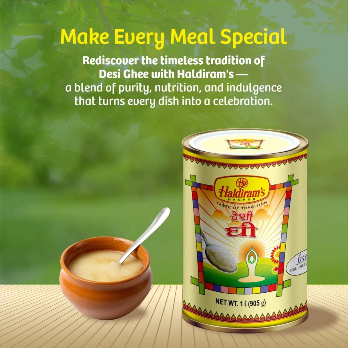 Deshi Ghee (1 Lit Tin) - Image 3